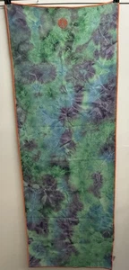 Tappetino Yogitoes Skidless Pilates Hot Yoga Esercizio Antiscivolo 67” X 24” Verde Tie Dye - Foto 1 di 7