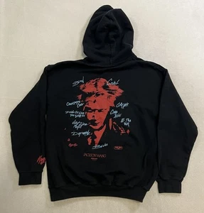 Jackson Wang MAGIC MAN (2022) Hoodie Black Double Sided Size Medium Pullover - Picture 1 of 11