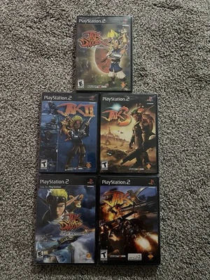 Jak And Daxter Complete Ps2 Games Lot Of 5 All Complete With Manuals And Inserts - Image 1 of 4