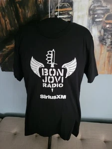BON JOVI T-SHIRT THANK YOU GOOD NIGHT SIRIUS XM OFFICIAL STORY ROCK MERCHANDISE - Picture 1 of 6