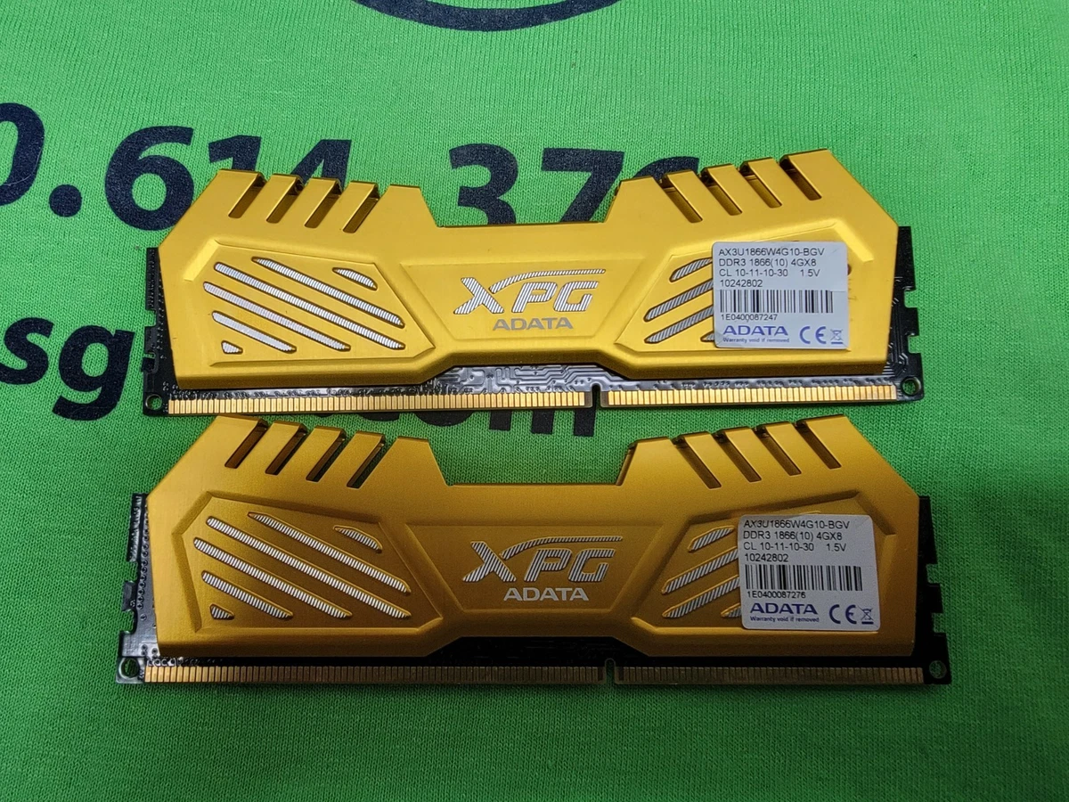 ADATA PC3-14900 DDR3-1866 Bus Speed Computer Memory for sale | eBay