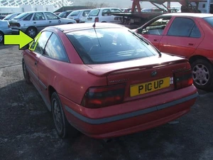 Vauxhall Calibra Mk1 90-98 N/S Passenger Left Front Quarter Glass Window 90973 - Picture 1 of 2