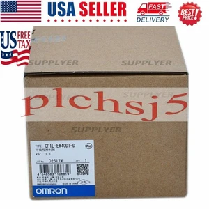 1 pezzo nuovo modulo PLC Omron CP1L-EM40DT-D in scatola spedizione veloce CP1LEM40DTD - Foto 1 di 2