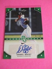 2015 Leaf Perfect Game National Showcase Autograph GREEN #d/10, Daniel Bakst ,