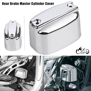 Chrome Rear Brake Master Cylinder Cover For Harley Touring Electra Glide 99-2007 - Bild 1 von 13
