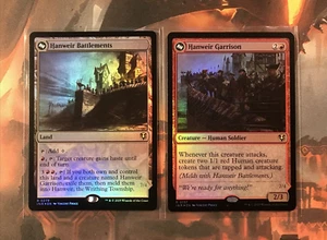Magic The Gathering Hanweir Battlements Hanweir Garrison FOIL Innistrad Remasterizado INR Raro Casi Nuevo - Imagen 1 de 2