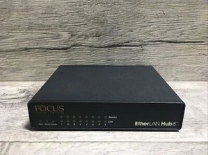 FOCUS ETHERLAN HUB8 WITH POWER ADAPTER L40 - Picture 1 of 3