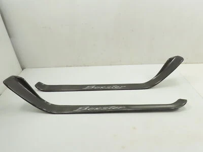02 Porsche Boxster 986 #1297 Trim Pair, Door Sill Scuff Plate Carbon Fiber - Image 1 of 4