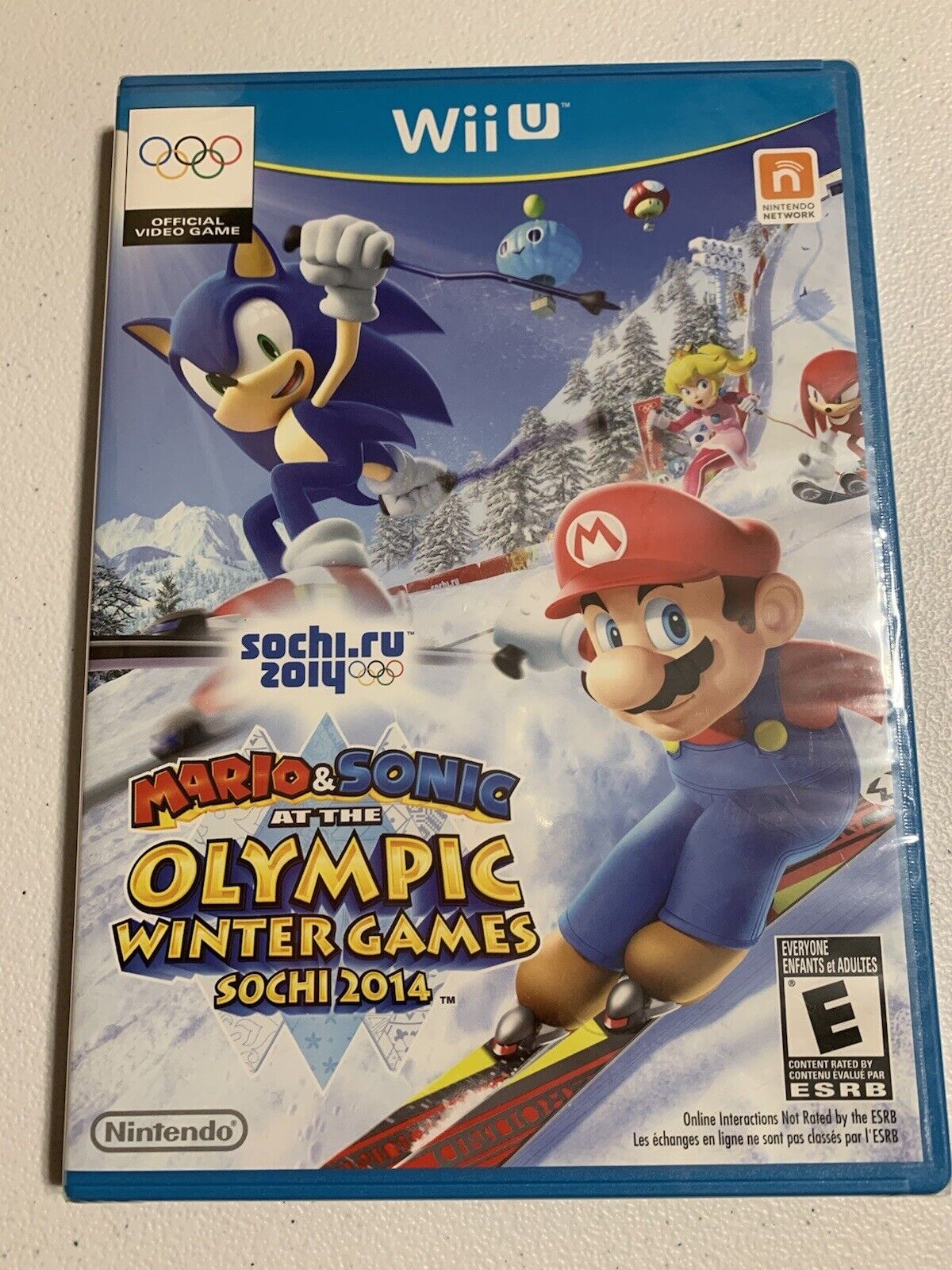 Mario & Sonic at the Sochi 2014 Olympic Games Factory Sealed Wii U