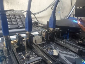 Tarjeta vertical con clip de bloqueo PCIe PCI-e PCI GPU soporte de plataforma minera criptominera 6 piezas - Imagen 1 de 4