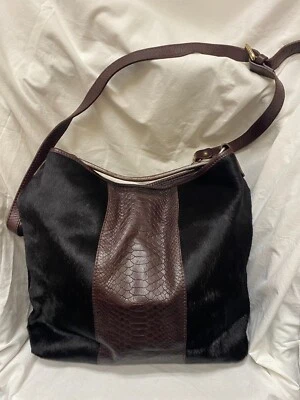 Gianni Chiarini 包,斜挎包/斜挎包,真皮/牛毛 — 第 1/4 张图片