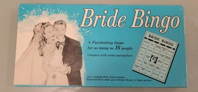 Vintage Bride Bingo Board Game Leister Game Co. 1027  - Image 1 of 4