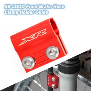 Guía de soporte de abrazadera de manguera de freno delantero XR LOGO para Honda XR 150L 190L 250L/R 650R/L - Imagen 1 de 19