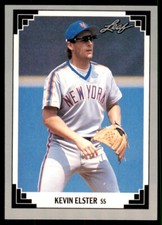 1991 Leaf Kevin Elster Baseball Cards #305