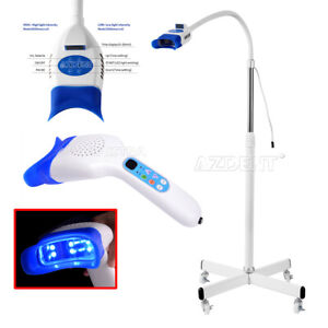Dental Mobile Teeth Whitening Machine Lamp Tooth Bleaching LED Light 10 blue LED