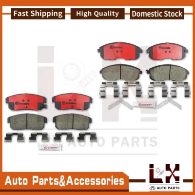 Brembo Brake Pads Ceramic Pads Set Front Rear 2 For 2002-2006 Nissan Sentra - Image 1 of 4