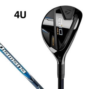 TaylorMade Qi10 rescue 4U 22 Diamana BLUE TM60 Stiff Flex - Picture 1 of 8