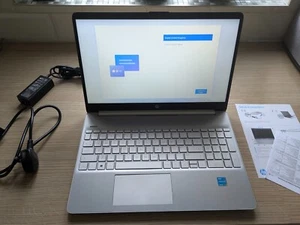 HP 15s-fq2024na Laptop 3.50 Ghz CPU DDR4 SSD FHD USB-C Windows 11 - Picture 1 of 6