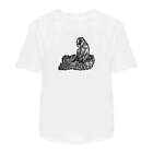 'Baboon On Grass' Men's / Women's Cotton T-Shirts (TA035389)