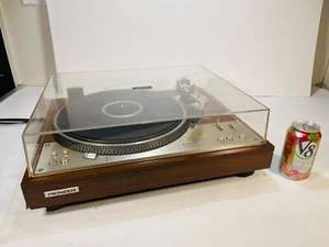 Vintage Pioneer PL-530 Record Player Direct-Drive Stereo Turntable w/ Shure Cart - Picture 1 of 23