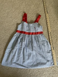 Girls Nautica Dress Size 6  - Picture 1 of 4