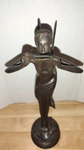 DAVID KAY BRASS/Bronze FAIRY PIXIE STATUE SCULPTURE FIGURINE 1993 - Picture 1 of 8