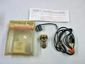 Zerostart 600w 1.5" diameter Engine Frost Plug Block Heater #3100044 NOS - Picture 1 of 4