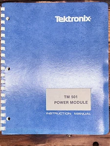 Tektronix TM 501 TM501 Power Module Owner / User Manual *Original* #2 - Picture 1 of 1