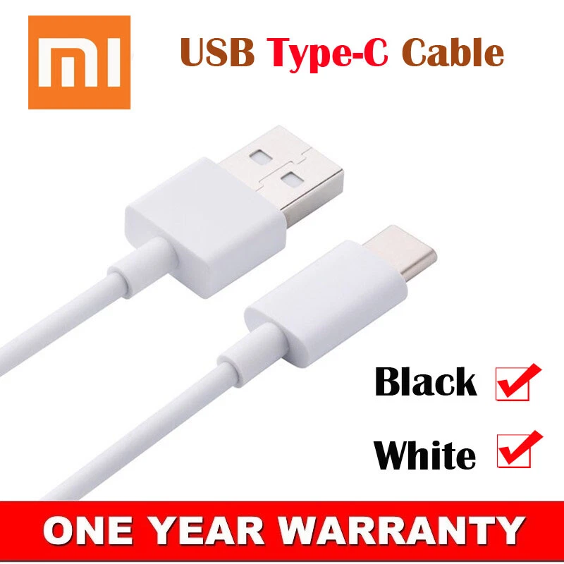 Genuine USB Type-C Data Charger Adapter Cable Cord For Xiaomi Redmi 6X Mi A2 AU - Image 1 of 4