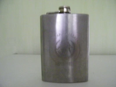 ANCIENNE GOURDE FLASQUE CHASSE VOYAGE RANDONNEE DECOR CHIEN FAISANT PERDRIX  - Photo 1/4