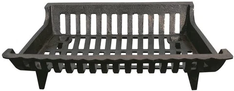 Fireplace Grate, Cast Iron Cover