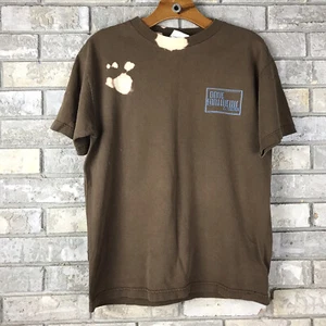 Vintage 2000s Dave Matthews Band DMB Graphic T Shirt Size Medium Brown Worn fade - Picture 1 of 7