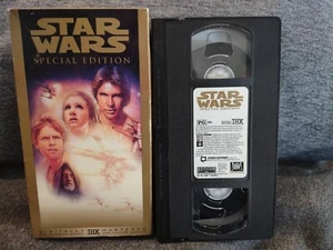 STAR WARS - SPECIAL EDITION VHS VIDEO More vintage Movie VHS tapes available - Picture 1 of 7