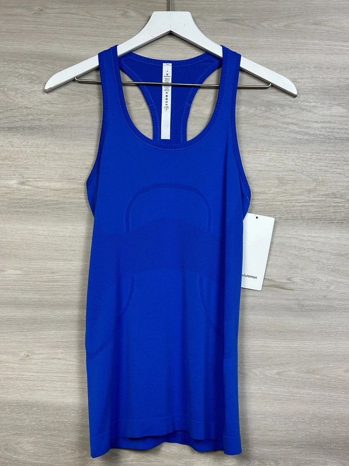 Lululemon Swiftly Tech Racerback Size 6  Cerulean Blue CEBL/CEBL 59583