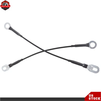 19244993 For Chevrolet GMC C/K 1500 2500 3500 Set of 2 Tailgate Cables 89045648 - Image 1 of 4