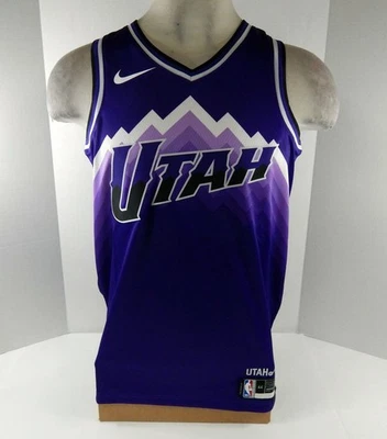 2023-24 Men's Utah Jazz Blank # Swingman Purple Jersey City Nike NWT M 90S - Image 1 of 4
