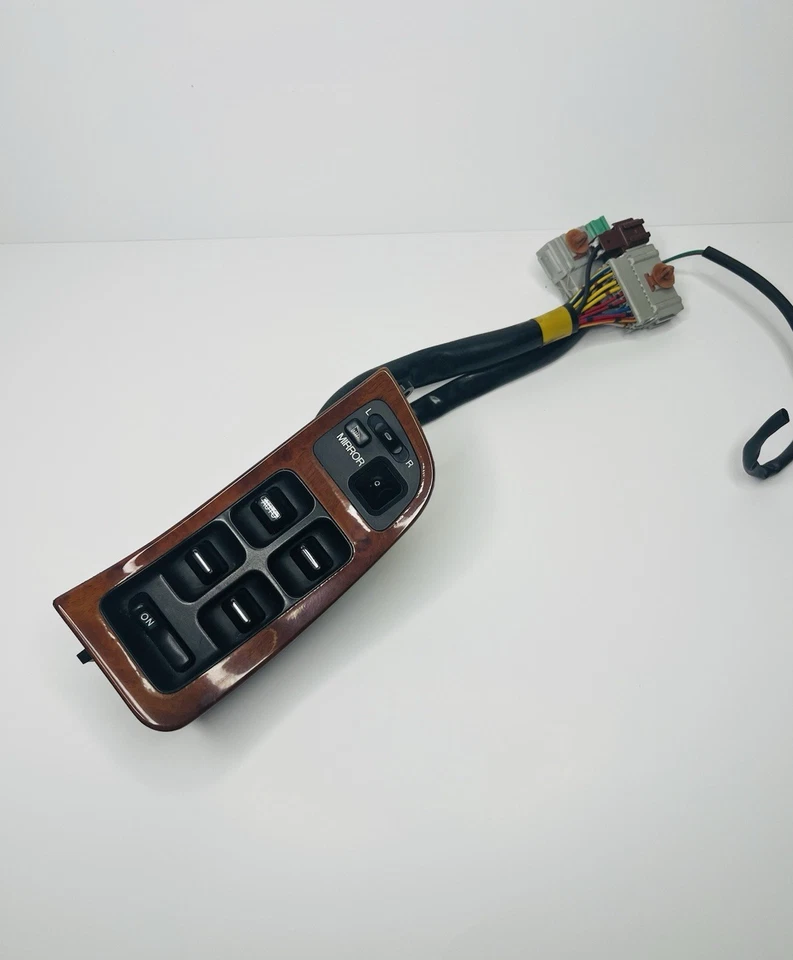 Interruptor de ventana eléctrica maestro izquierdo conductor sedán Acura Legend 1991-1995 fabricante de equipos originales Foto 1 de 4