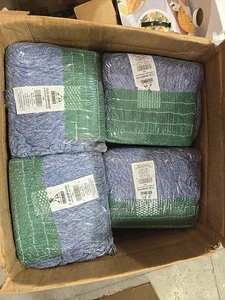 Case of 16 ABCO CLM-303BWN24 Blue Blended Looped End Mop Heads, #24 Individually - Picture 1 of 3