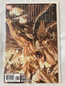 JUSTICE #7 2006 VF+/NM DC Comics Alex Ross 1st print - Picture 1 of 1