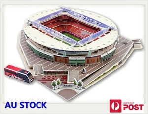 3D Jigsaw Puzzle Football Soccer Stadium Fields Self Assembled Building Toy Kit - Picture 1 of 16