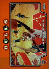 2008-09 Topps Chrome Refractors Orange Basketball Card #157 Larry Hughes/499