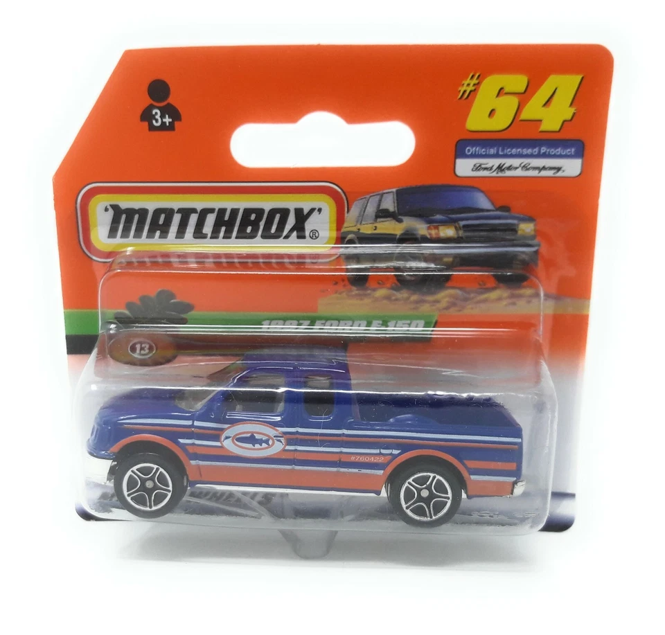 Matchbox MBX Superfast 1999 n. 64 Ford F 150 1997 Int. Versione blister corto - Immagine 1 di 1
