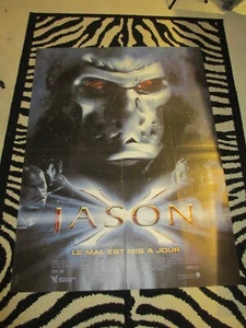 Jason X French Poster signed by Kane Holder - Picture 1 of 4