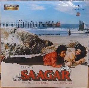 Saagar - R. D. Burman - Bollywood LP Record Vinyl Bollywood Sountrack OST - Picture 1 of 2