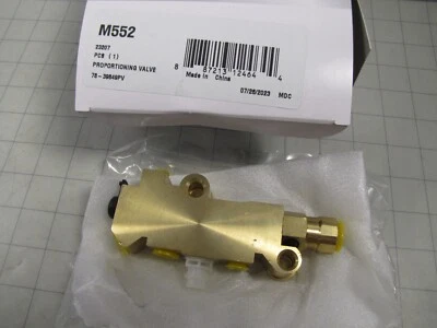 Válvula dosificadora de freno Napa M552 para Chevrolet GMC NUEVO Foto 1 de 4