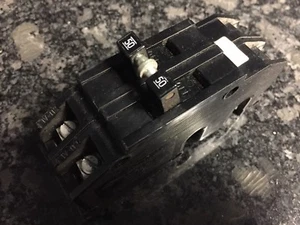 50 Amp Zinsco Double Or 2 Pole TypeQ 120 / 240 Wide Circuit Breaker Electrical - Picture 1 of 7