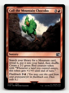 MTG - Call the Mountain Chocobo #131 - FINAL FANTASY - Picture 1 of 1