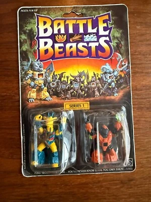 BATTLE BEASTS MOC Vintage 1987 Series 1. - Image 1 of 4