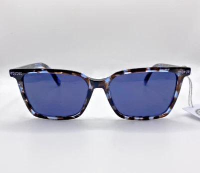 Gafas de sol Swarovski SK 355 55V marco de plástico tortuga azul 55-17-140 con piedras Foto 1 de 4