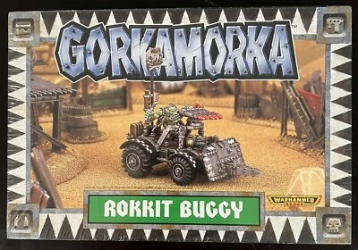 Gorkamorka Rokkit Buggy (1997) Sealed NIB OOP Metal Warhammer 40K Games Workshop - Image 1 of 4